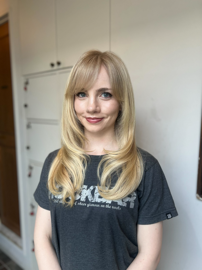 blonde hair aftercare