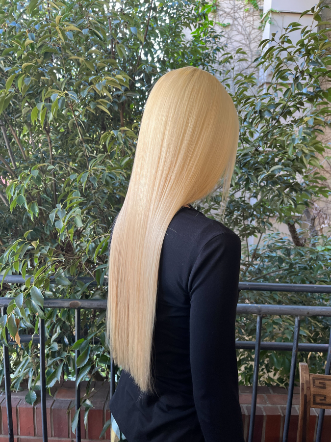 blonde highlights specialist Omotesando